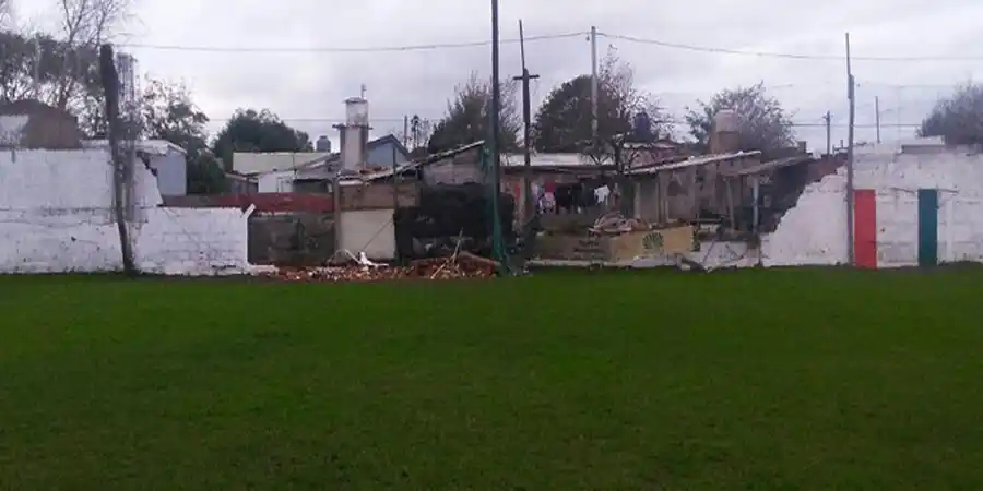 El predio de Urquiza, otra vez dañado por un temporal
