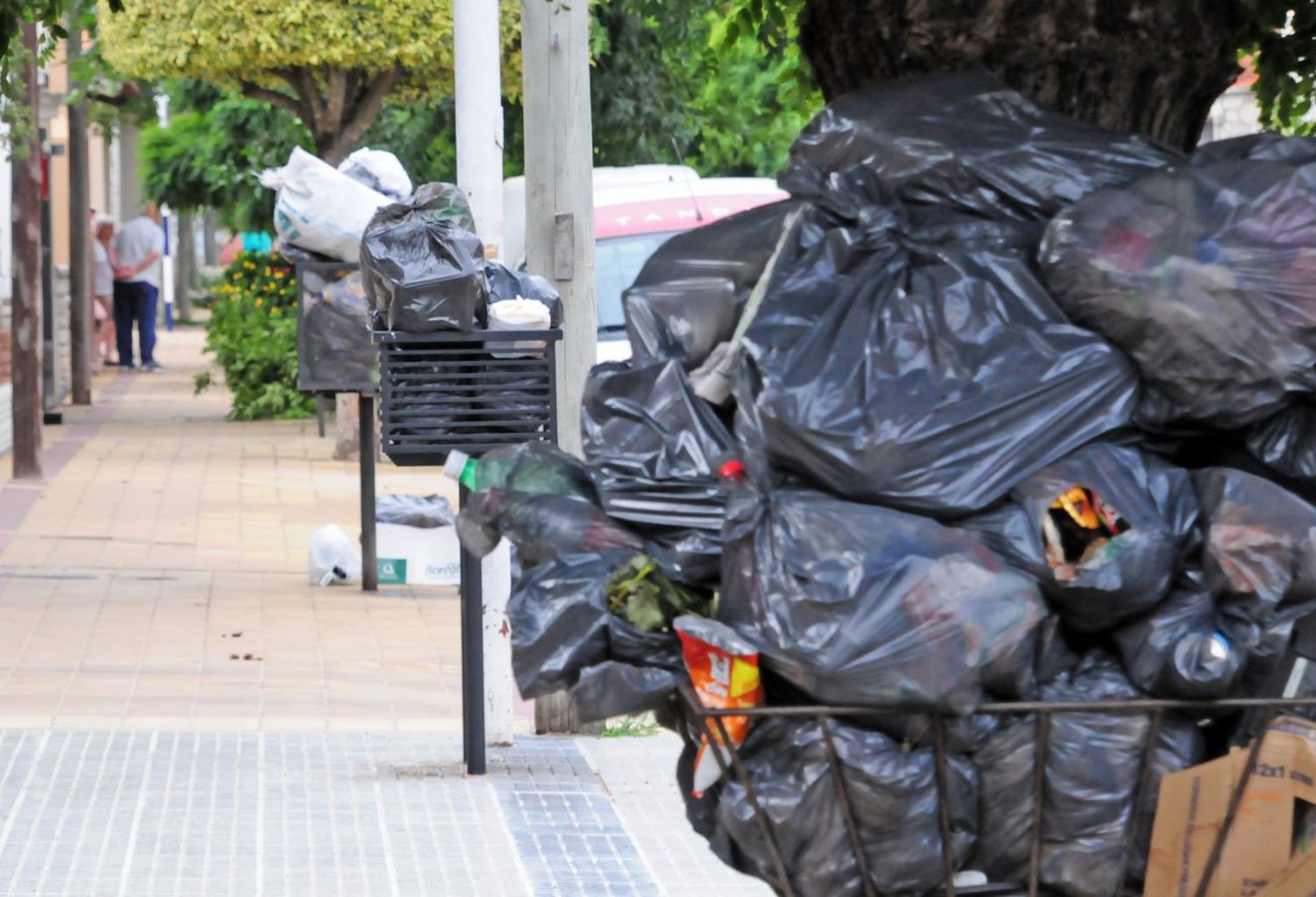 El servicio de recolección aún presenta algunos inconvenientes en el turno mañana