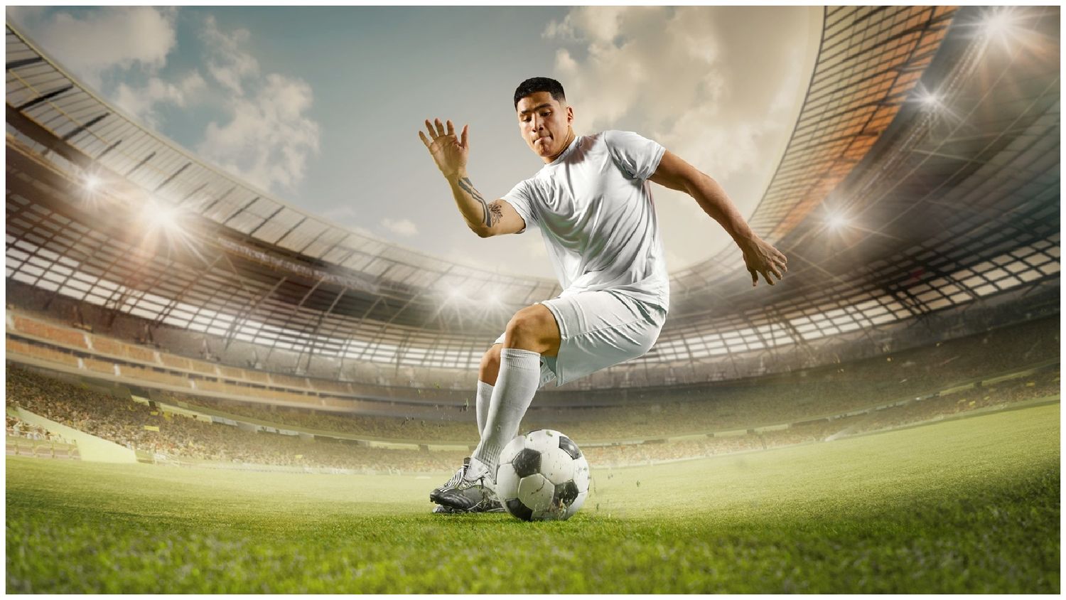 Muchos hijos de futbolistas (como Erling Haaland) crecieron viendo a sus padres brillar. Foto: shutterstock.com