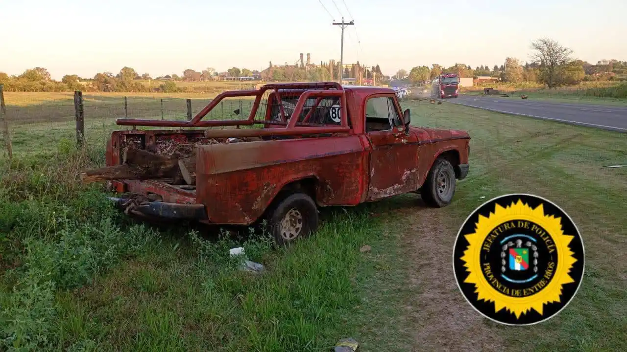 Accidente de tránsito en Gualeguay: sin heridos, solo daños materiales