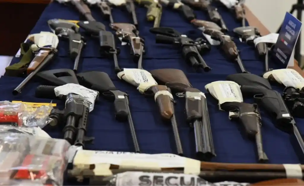En lo que va del año secuestraron 2.441 armas de fuego en la provincia de Santa Fe