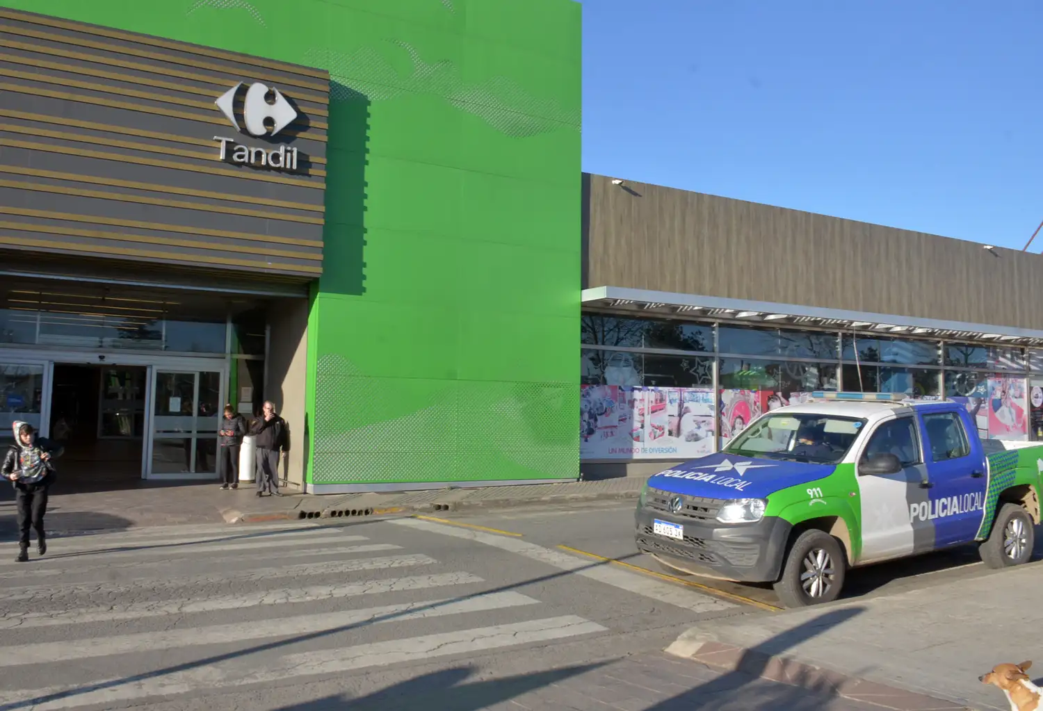 Operativos por posibles saqueos en Tandil