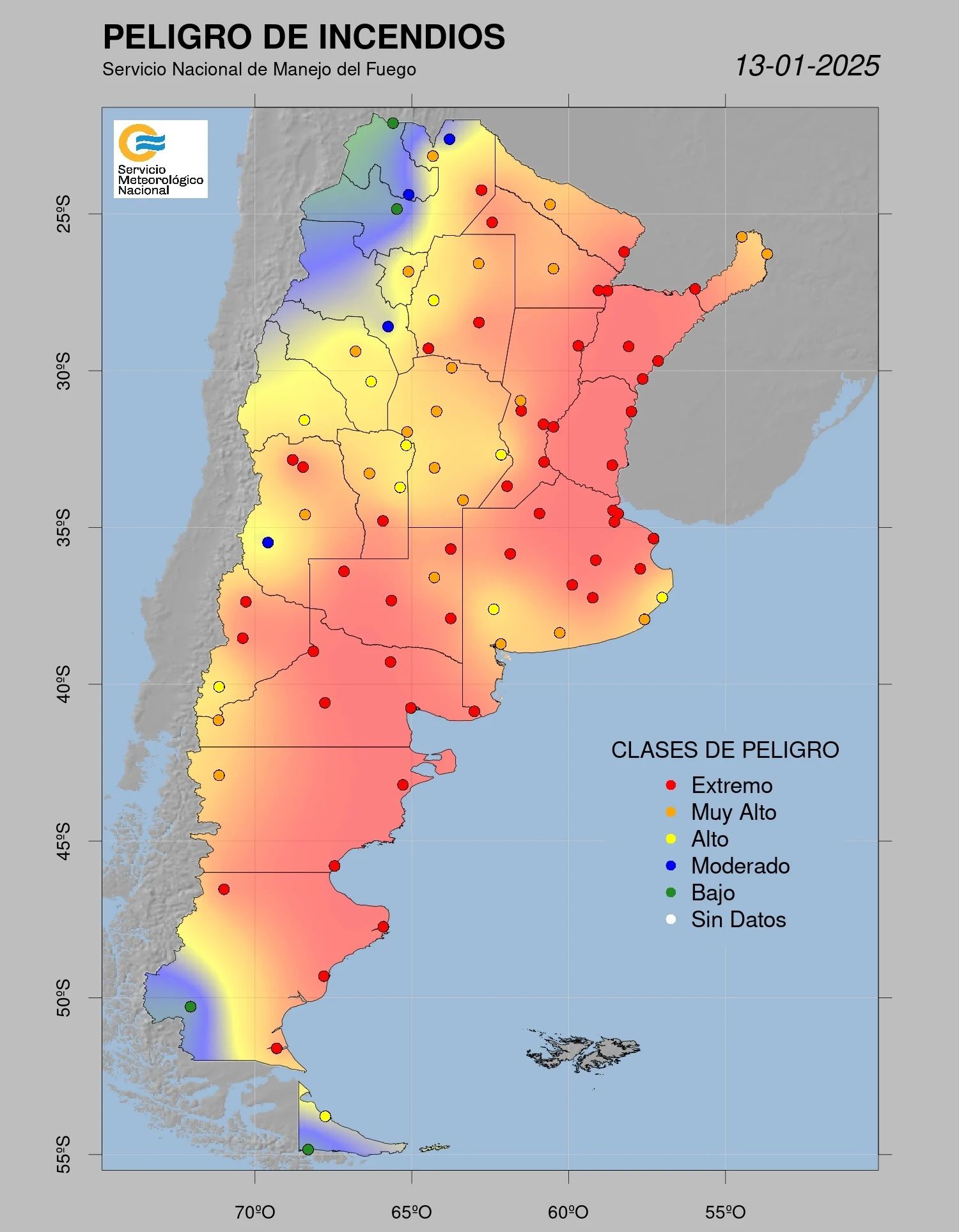 peligro incendio