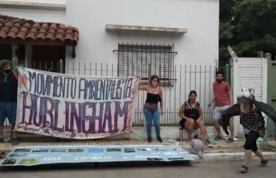 Hurlingham: En plena asunción de concejales, ambientalistas irrumpieron en el HCD 