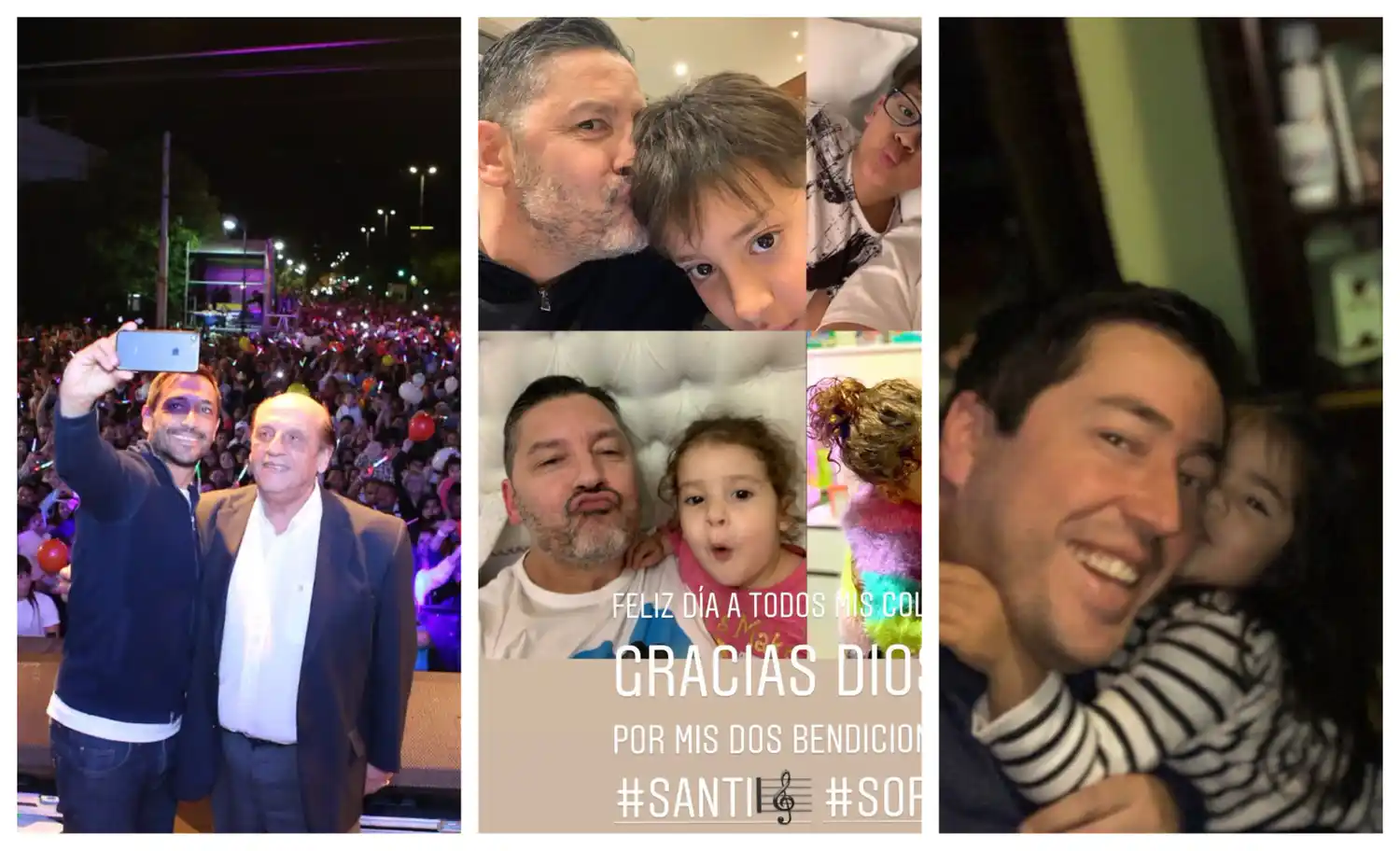 Intendentes celebraron el día del padre por Twitter
