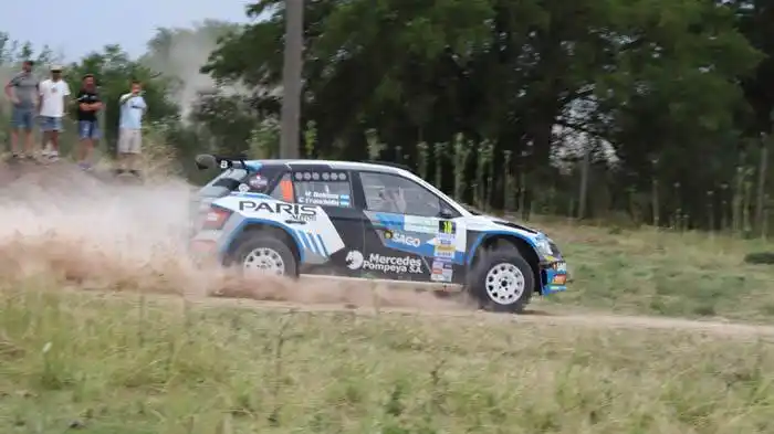 Baldoni ganó el Rally de Entre Ríos. Nadia Cutro  sufrió un espectacular vuelco