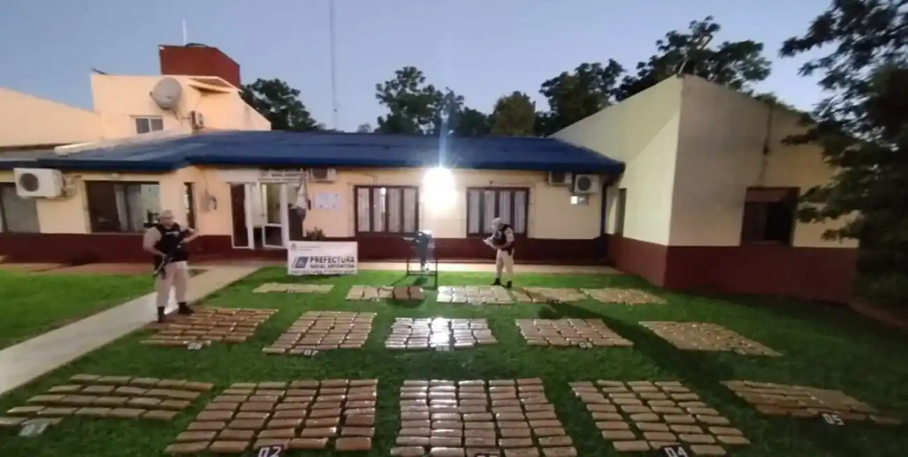 El operativo quedó a disposición de la Justicia Federal.