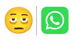 Llegó el emoji que nos representa a todos en WhatsApp: la cara con ojeras