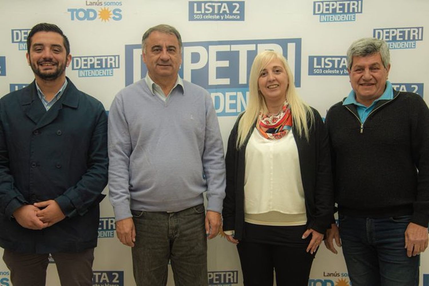 Lanús: El Frente de Todos cerró filas detrás de la candidatura de Depetri