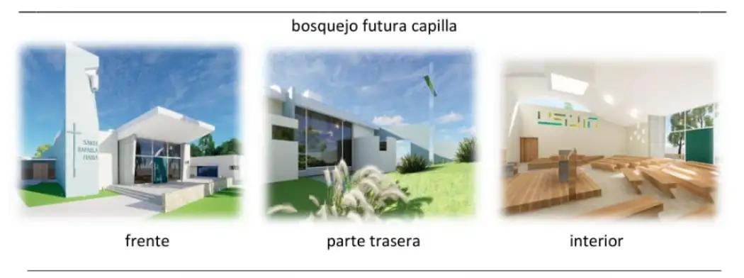 Comenzaron los trabajos de la nueva capilla Santa Rafaela María en barrio Álamos del Aero Club