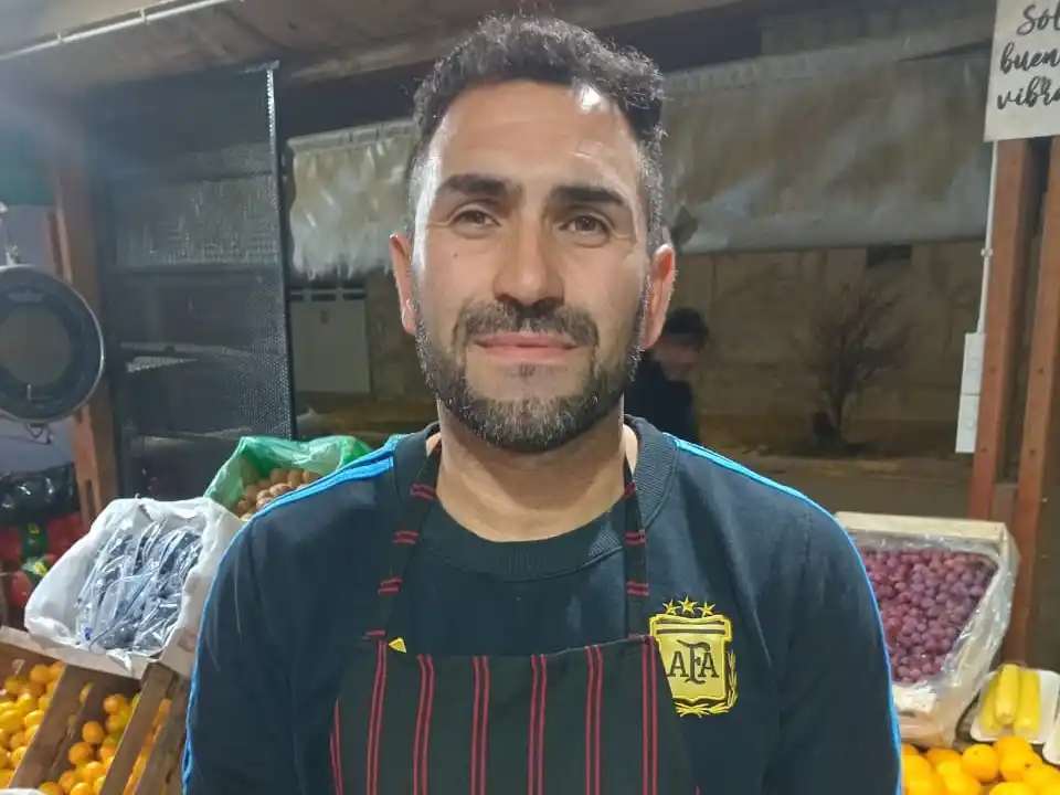 Cristian Villar, comerciante de Adolfo Gonzales Chaves
