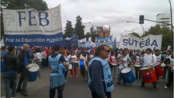 Paro docente: Los gremios no acatarán la medida judicial, continúan la huelga y no habrá clases el martes