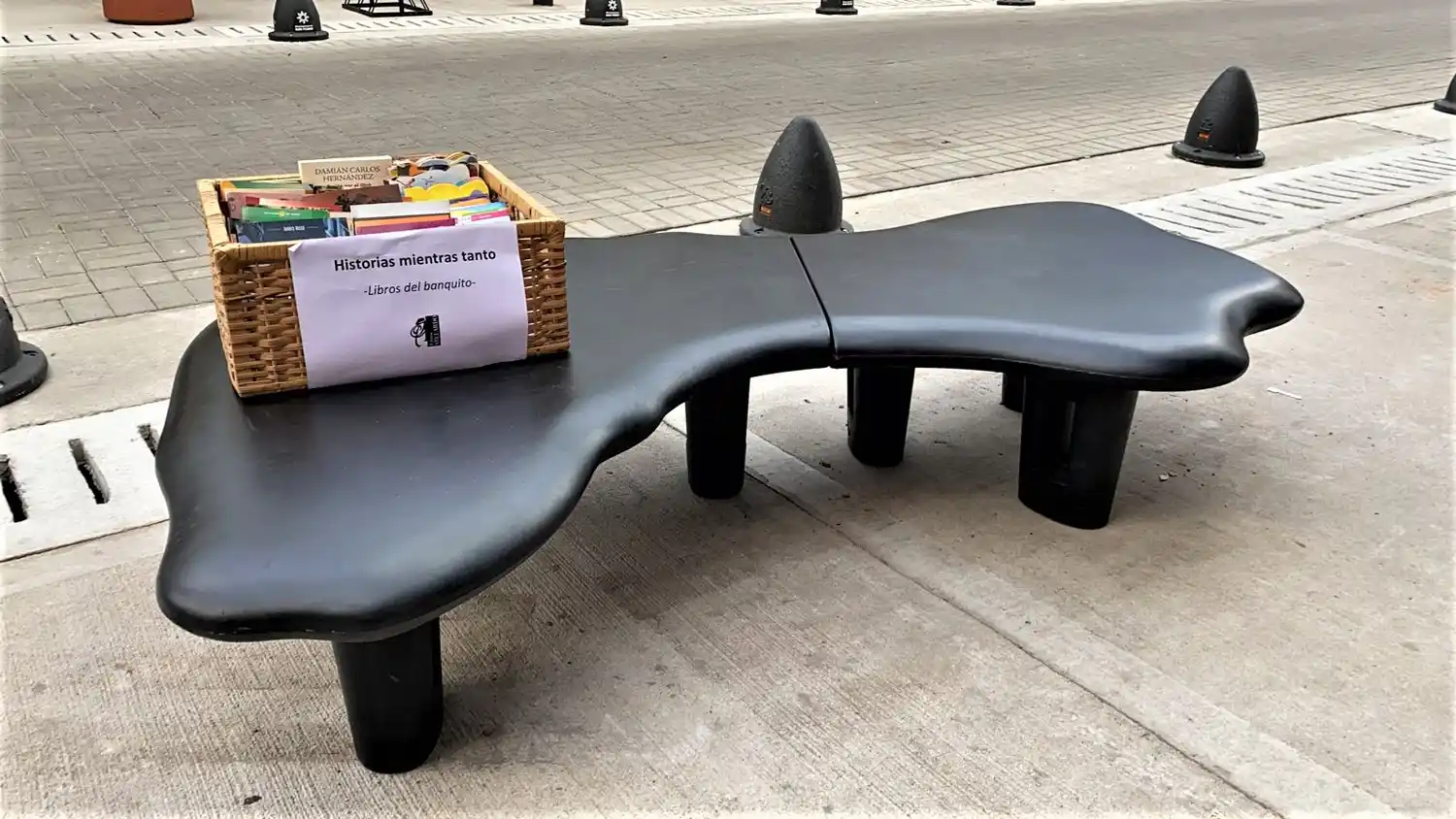 “Libros del banquito”, la propuesta de Abelardo Libros para leer “mientras tanto” en la Peatonal