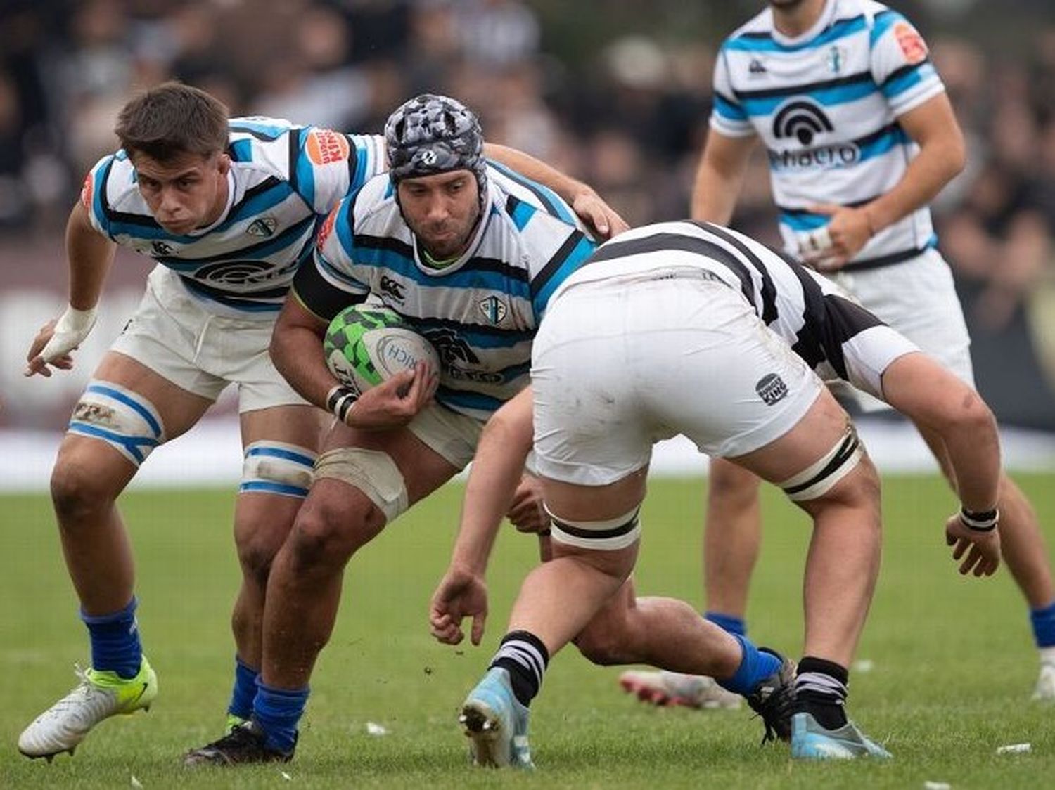 Un try de Ignacio Díaz en la victoria de Belgrano