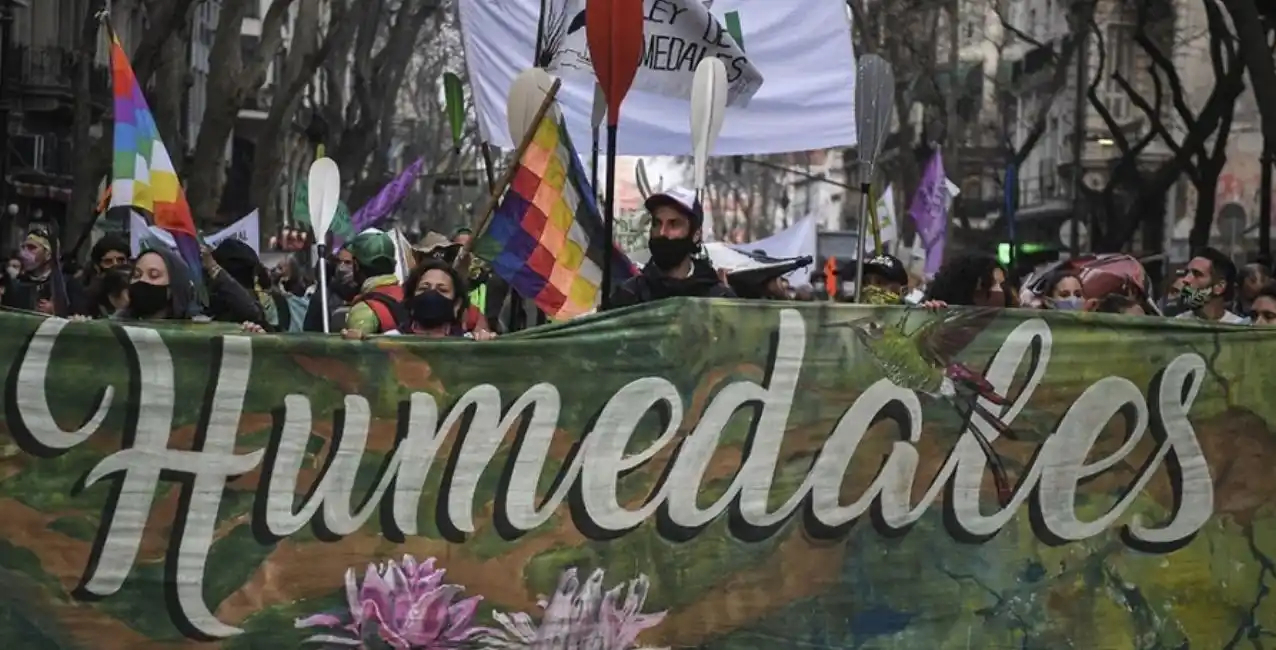 Ley de Humedales: convocaron a un “tuitazo” para reclamar su tratamiento