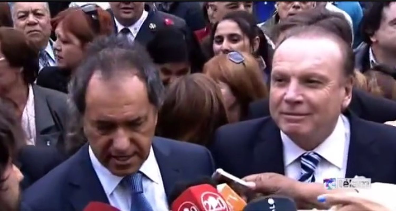 Othacehé en su regreso al FpV apoyó la candidatura de Scioli