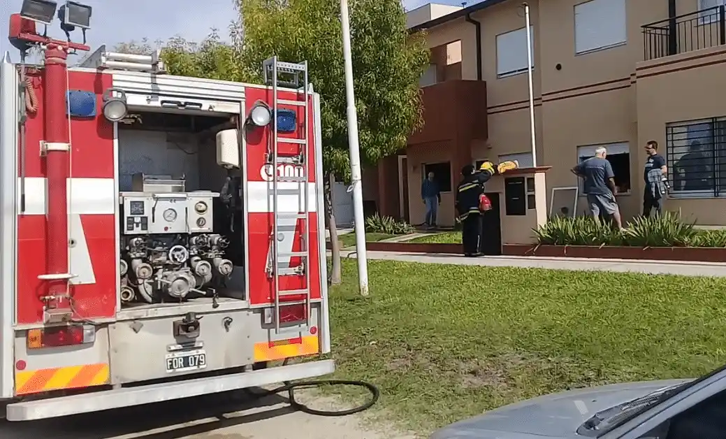 Incendio en departamento de estudiantes de medicina de la UAP