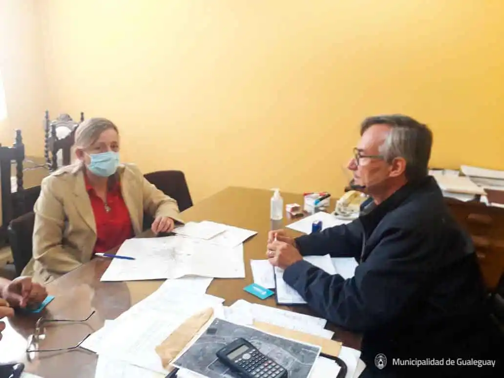 Berisso se reunió en Hidráulica de la provincia