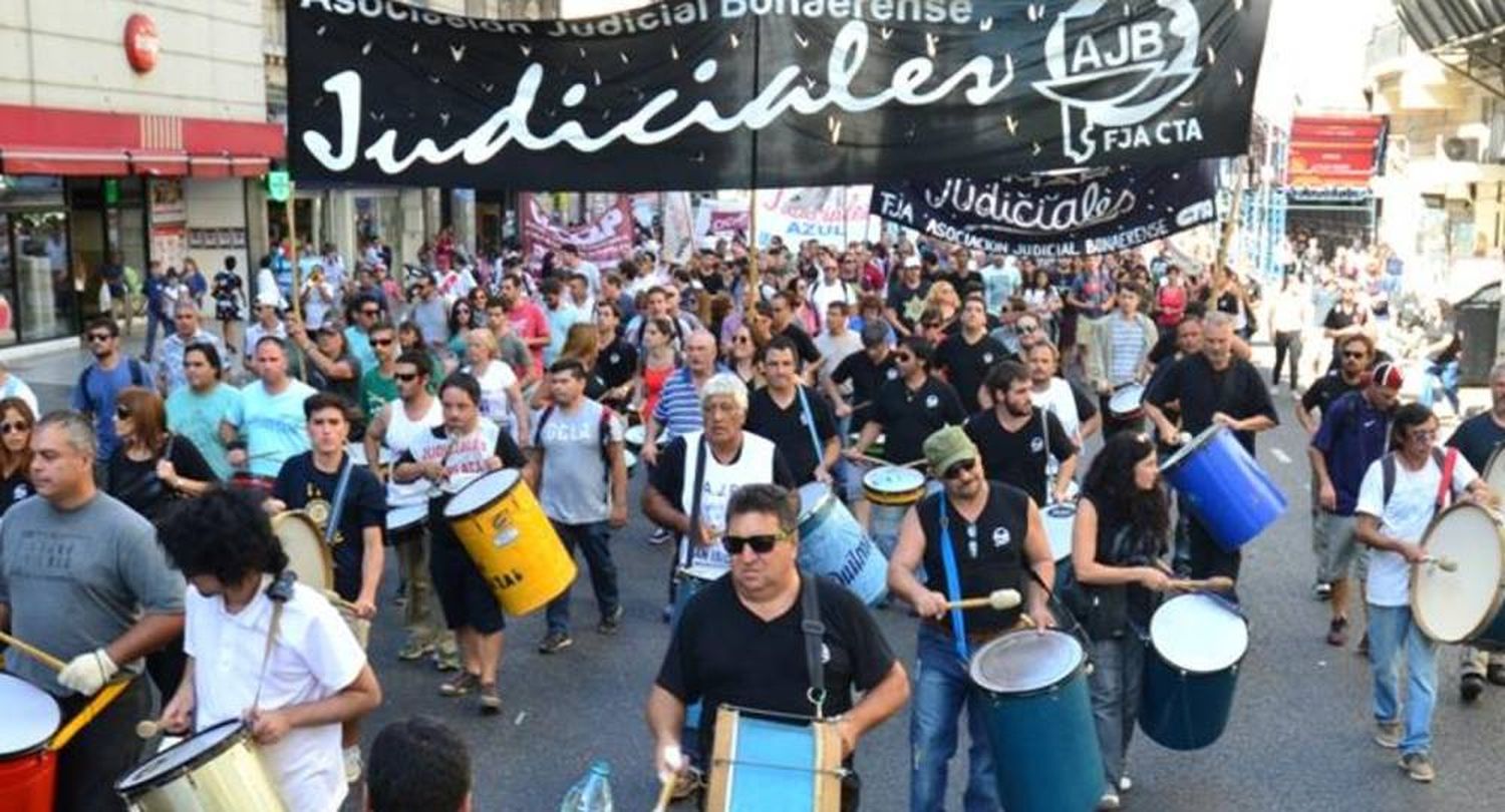 Paro de los judiciales bonaerenses