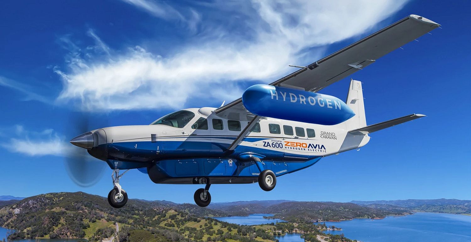 ZeroAvia y Textron Aviation colaborarán en el desarrollo de un motor hidrógeno-eléctrico para el Cessna Grand Caravan