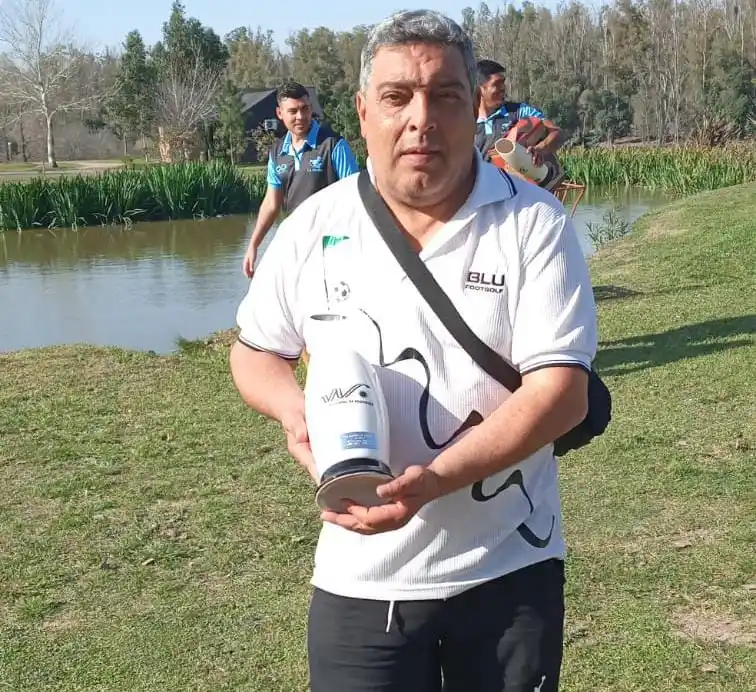 Footgolf: Gustavo Seery logró el tercer puesto en Santa Fe