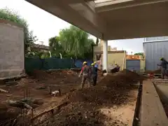 El Municipio avanza en la etapa final de la construcción de las piletas cubiertas del CEF