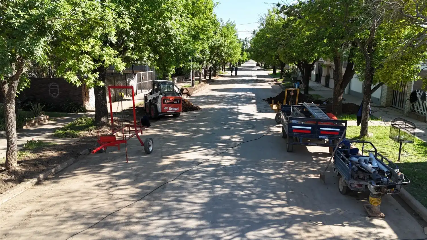 La Provincia finalizó la ampliación de la red cloacal en San Vicente