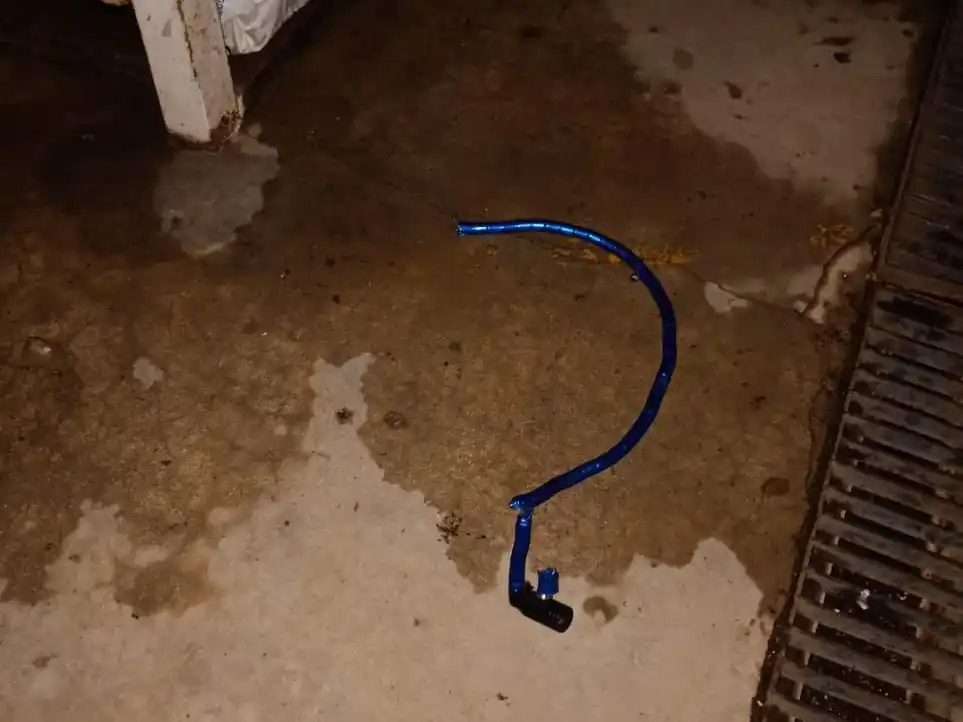 No perdonan: candado cortado y robo de bicicletas