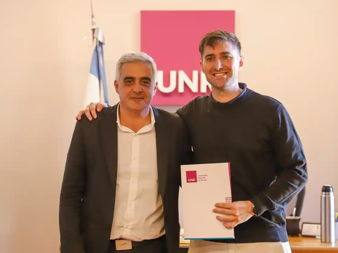 Franco Bartolacci junto a Angelo Yocco.