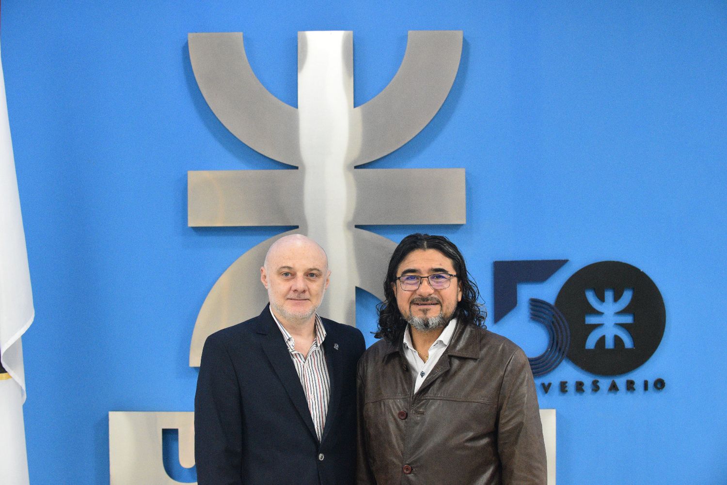 Javier Saldarini y AlbertoToloza