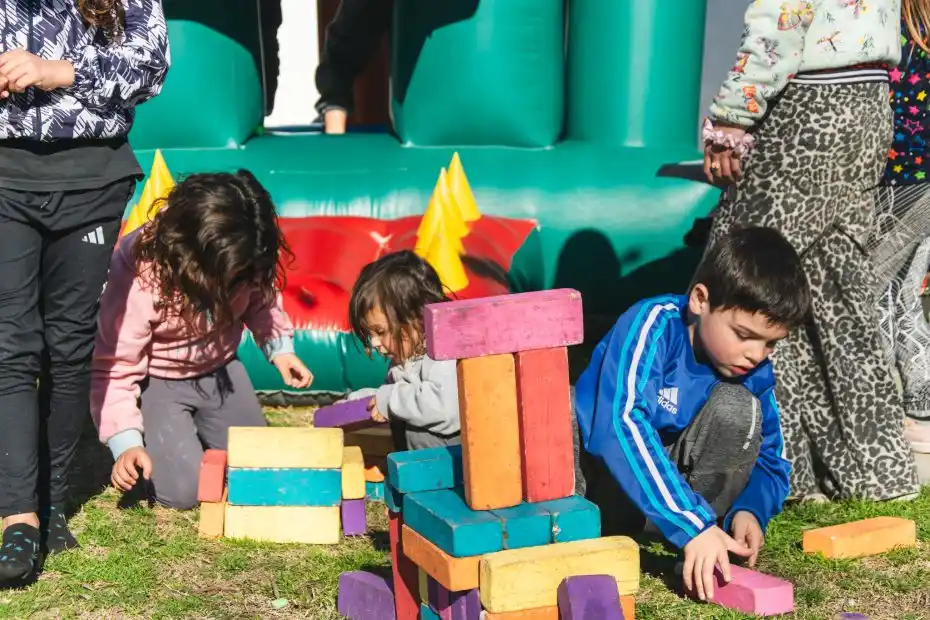 Un gran encuentro para los chicos en El Parquecito