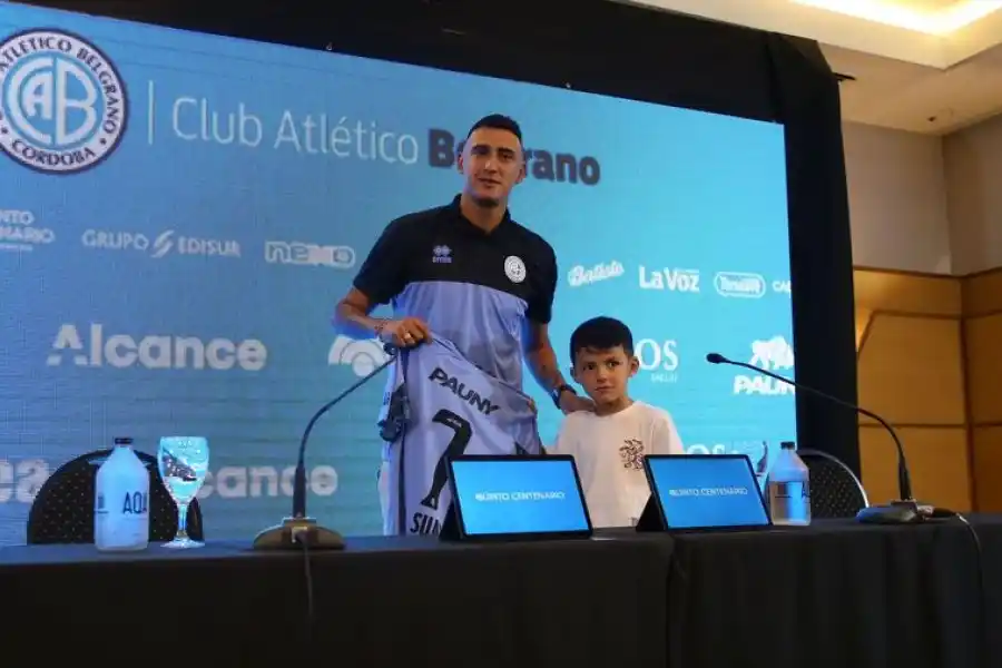 Matías Suárez volvió a Belgrano: "Se dijeron muchas cosas injustas de mi"