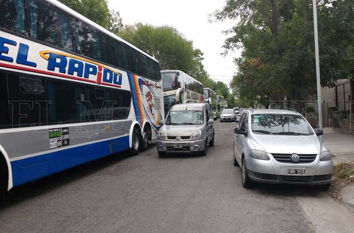El Rápido: otro paro afecta el transporte de media y larga distancia