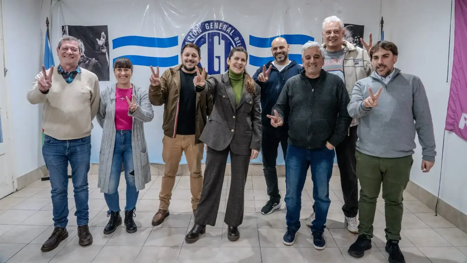 Mariel Fernández se reunió con la CGT local y advirtió por el impacto de la crisis