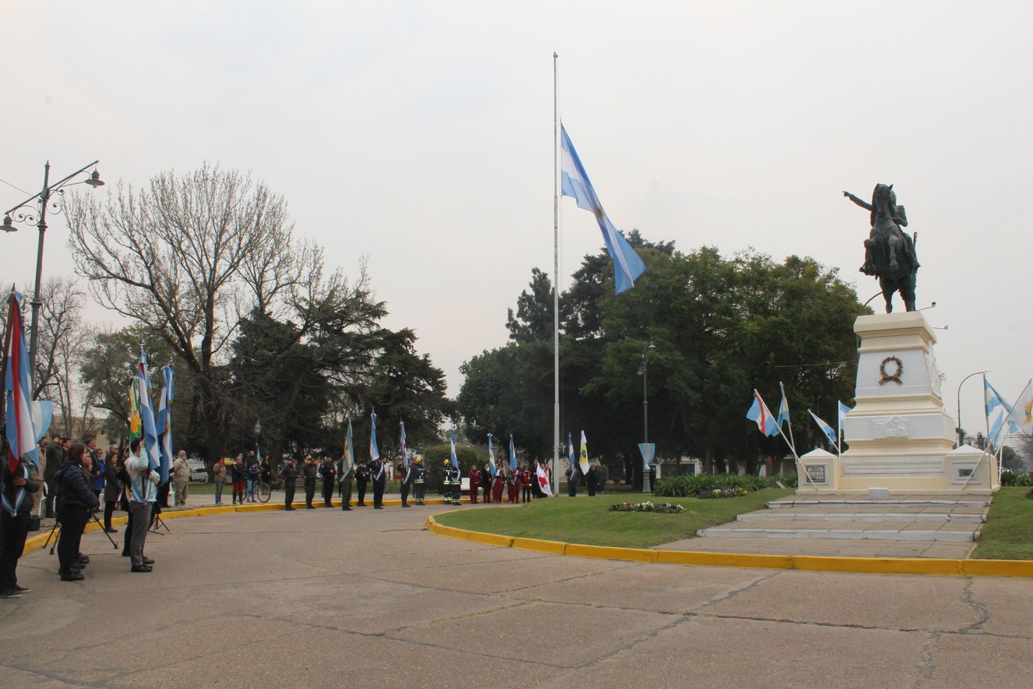 Acto aniversario del fallecimiento de San Martín