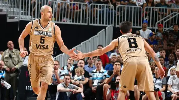 La selección de básquet cayó ante el "Dream Team"