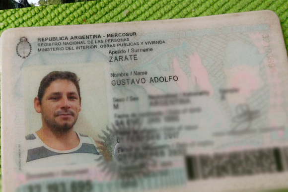 Encontraron el DNI de Gustavo: está en Inspección