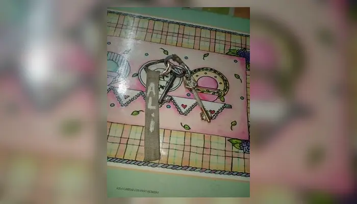 Jessica encontró estas llaves
