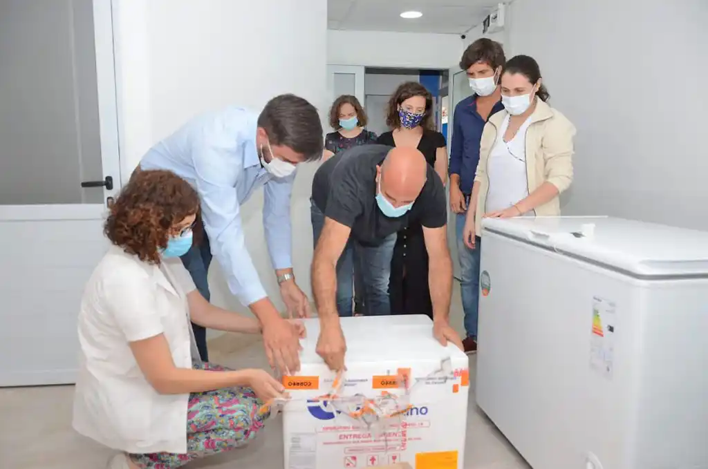 Tras el presunto sabotaje,  llegaron más dosis a Olavarría