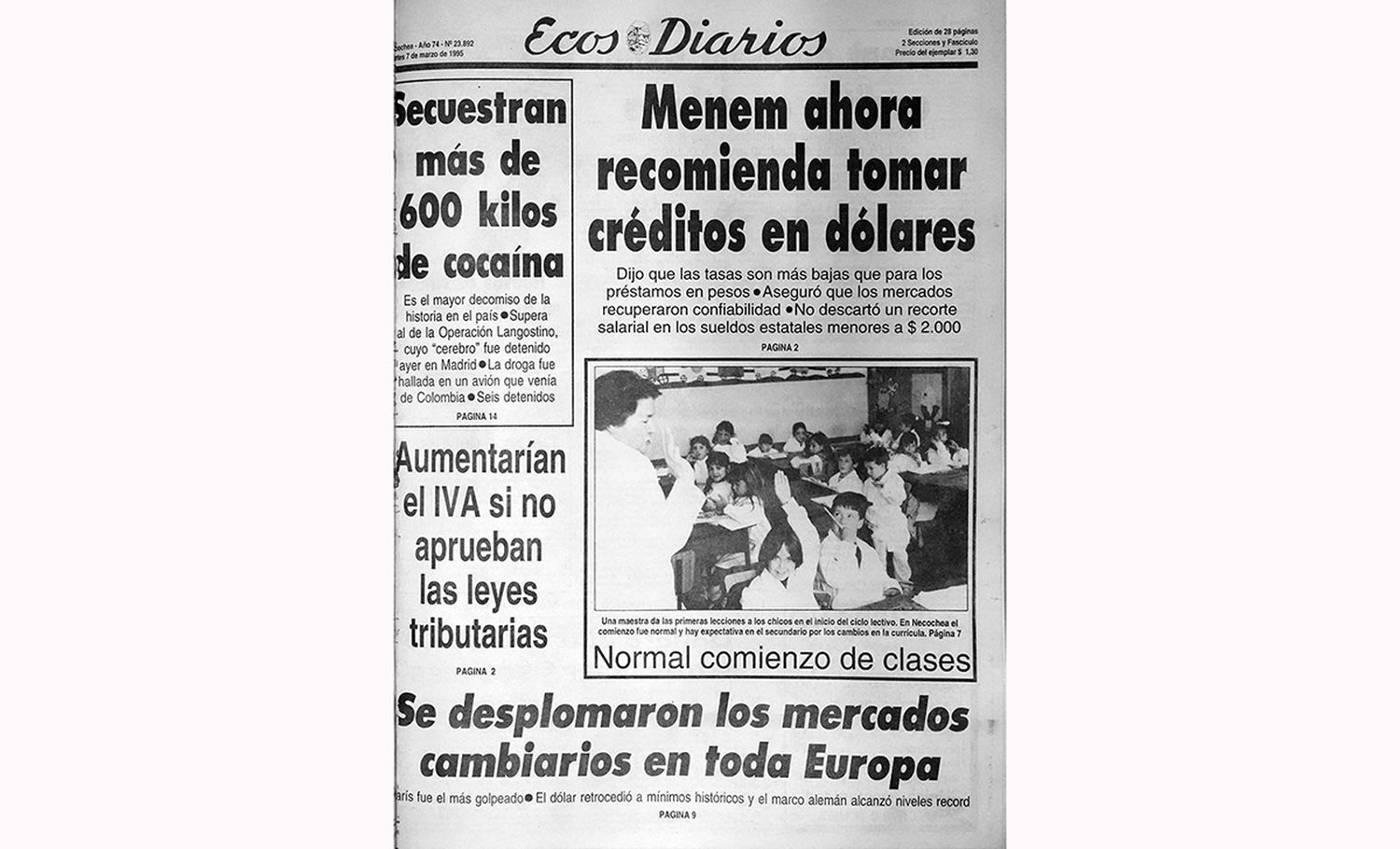 Martes 7 de marzo de 1995