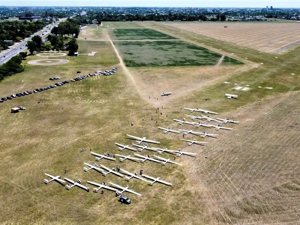 El Club de Planeadores de Rafaela será escenario de un Campeonato Regional de Vuelo a Vela. Foto:Club de Planeadores