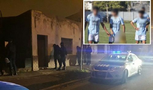 Los jóvenes armados que ingresaron a una vivienda son jugadores de Juventud Unida