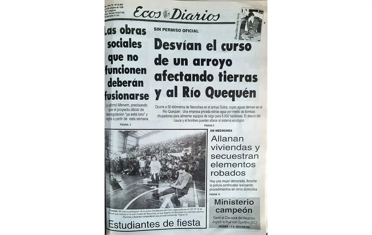 Domingo 6 de octubre de 1996