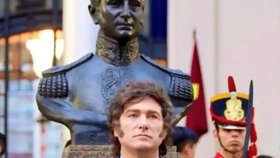 "La moral como política de Estado": el sugestivo mensaje de Milei con un guiño a San Martín