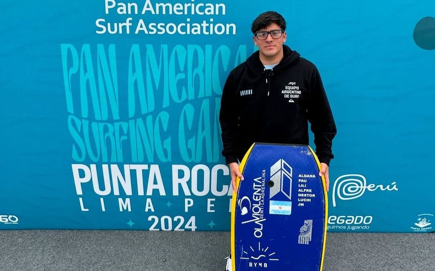 Nahuel Benavídes redondeó una buena participación en el Panamericano de Perú