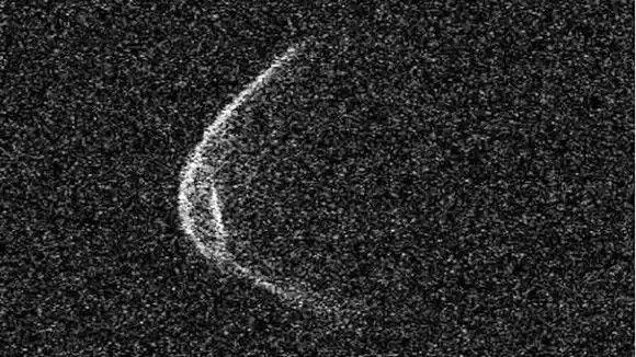 La impresionante imagen del enorme asteroide que se acercará a la Tierra el próximo 29 de abril