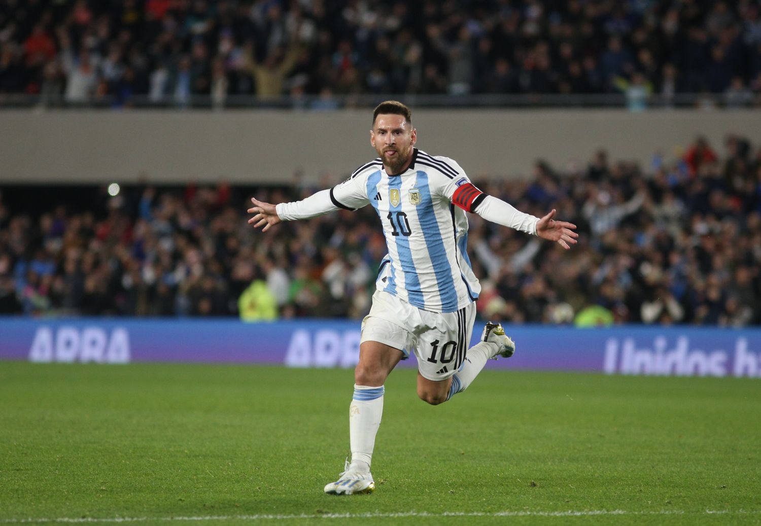 Argentina ganó con un golazo de Messi.