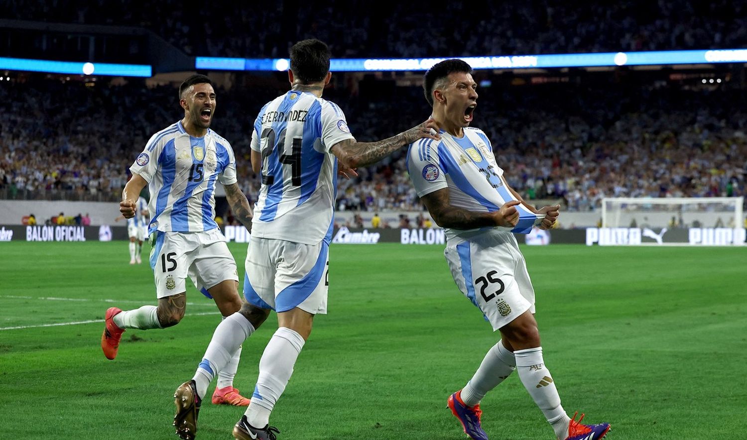 La Argentina se metió en semifinales