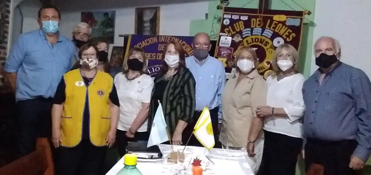 La Gobernadora del Distrito O2 del Club de Leones estuvo en Gualeguaychú