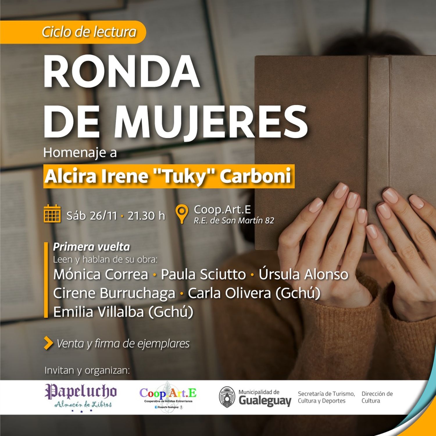 Se viene el Ciclo de Lectura "Ronda de Mujeres"